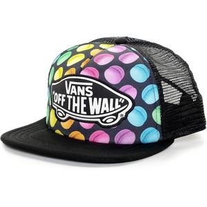 Vans Off The Wall Women's Beach Girl Trucker Hat Cap - Macaroons